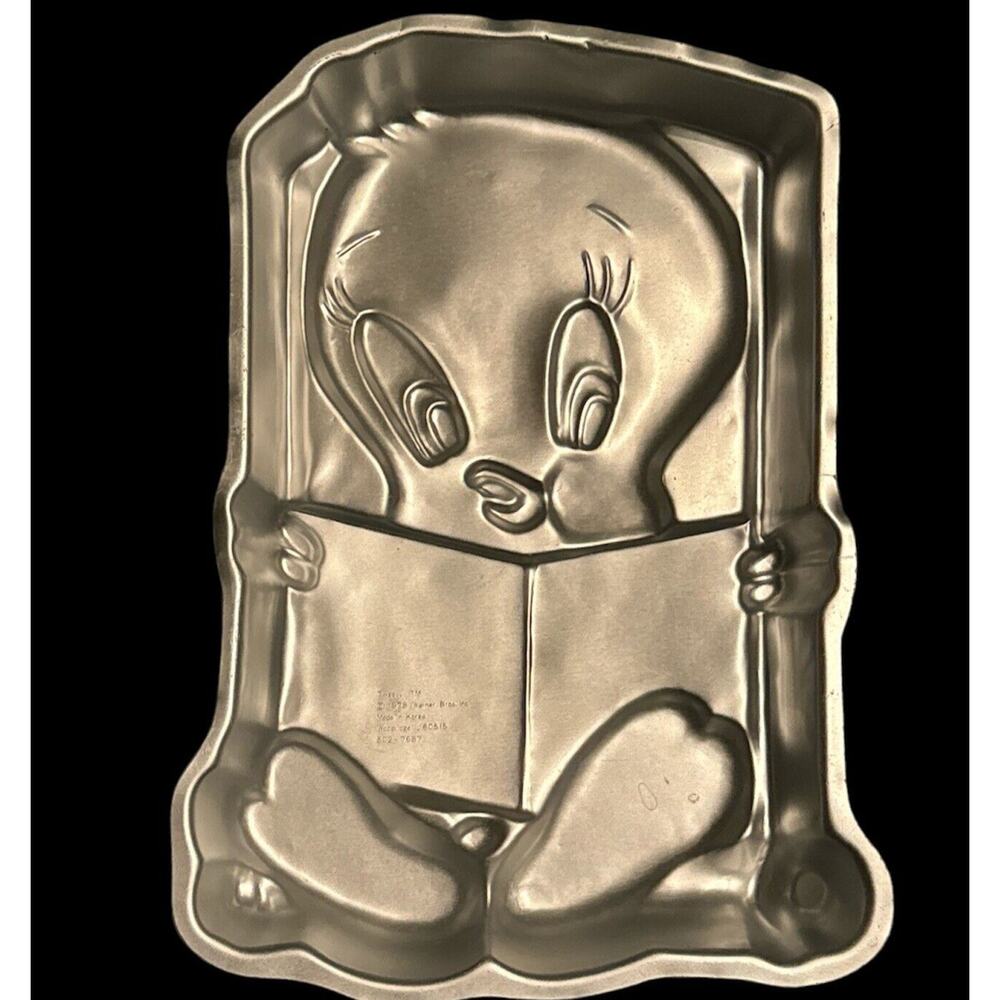 Wilton Tweety Bird Party Cake Pan 1978 VTG 502-7687 Warner Brothers Looney Tunes
